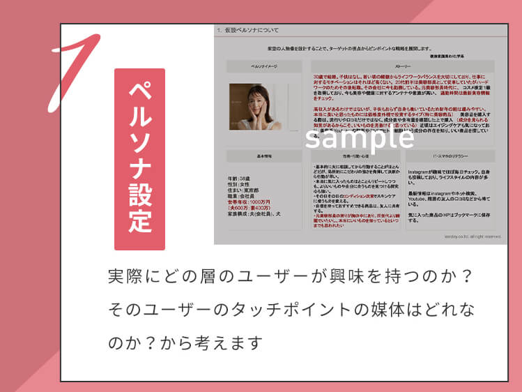 ペルソナ設定